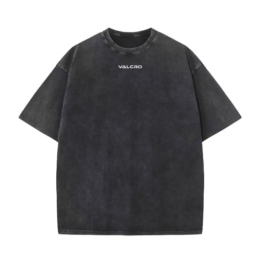 Valcro Washed Tshirts Black 