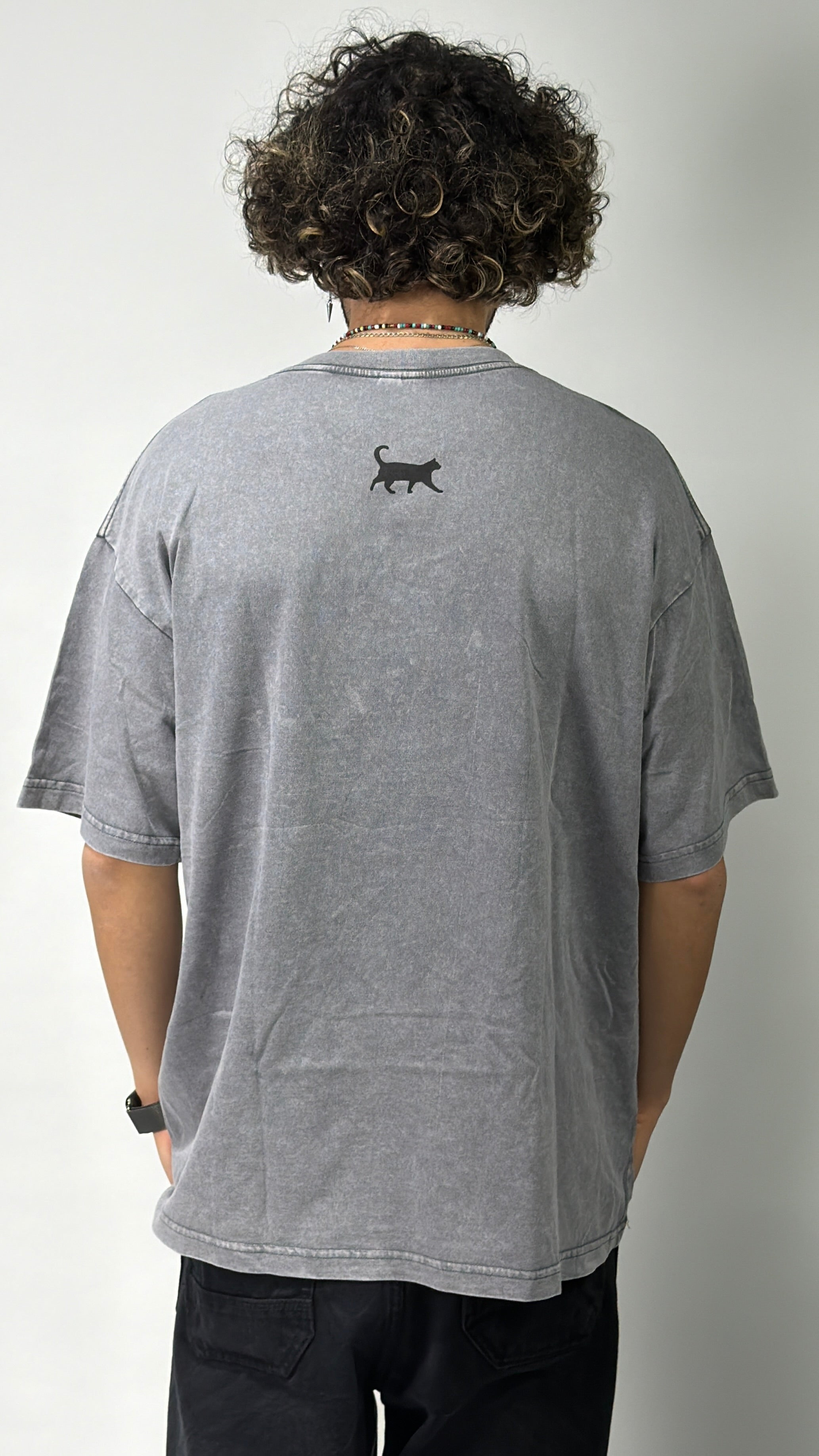 Valcro Washed Tshirts Gray