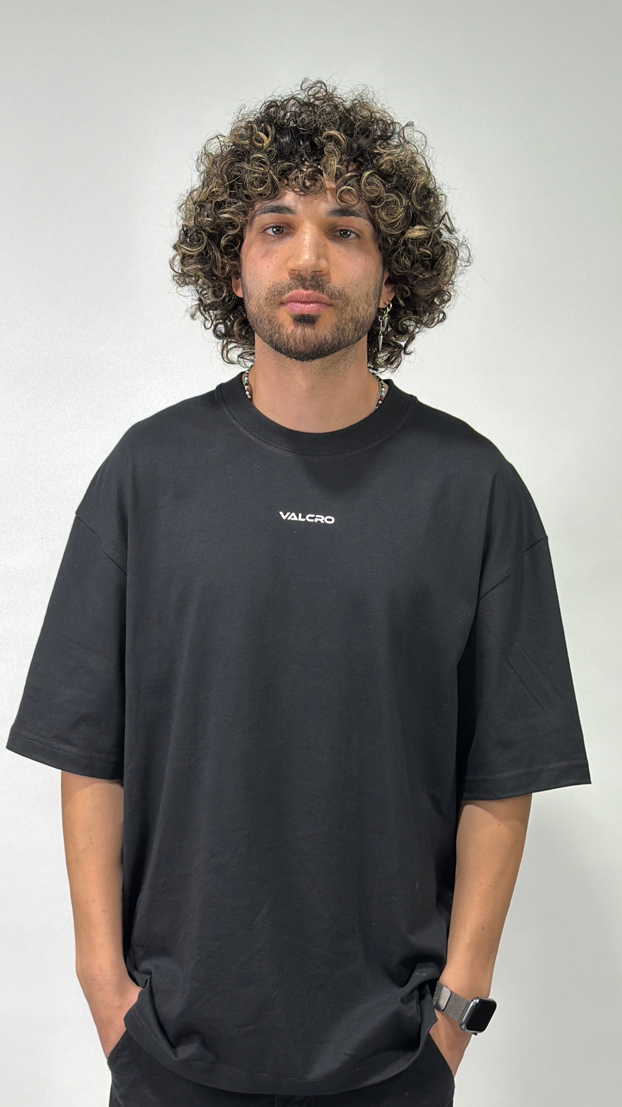 Valcro Casual T-Shirts Black