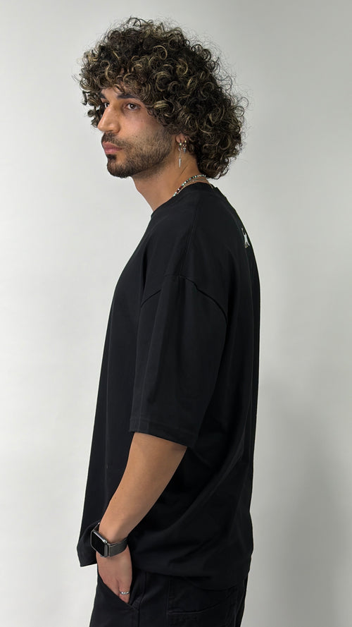 Valcro Casual T-Shirts Black