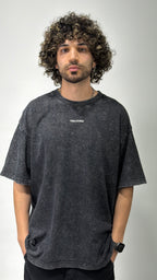 Valcro Washed Tshirts Black 