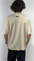 Valcro Washed T-Shirts Beige