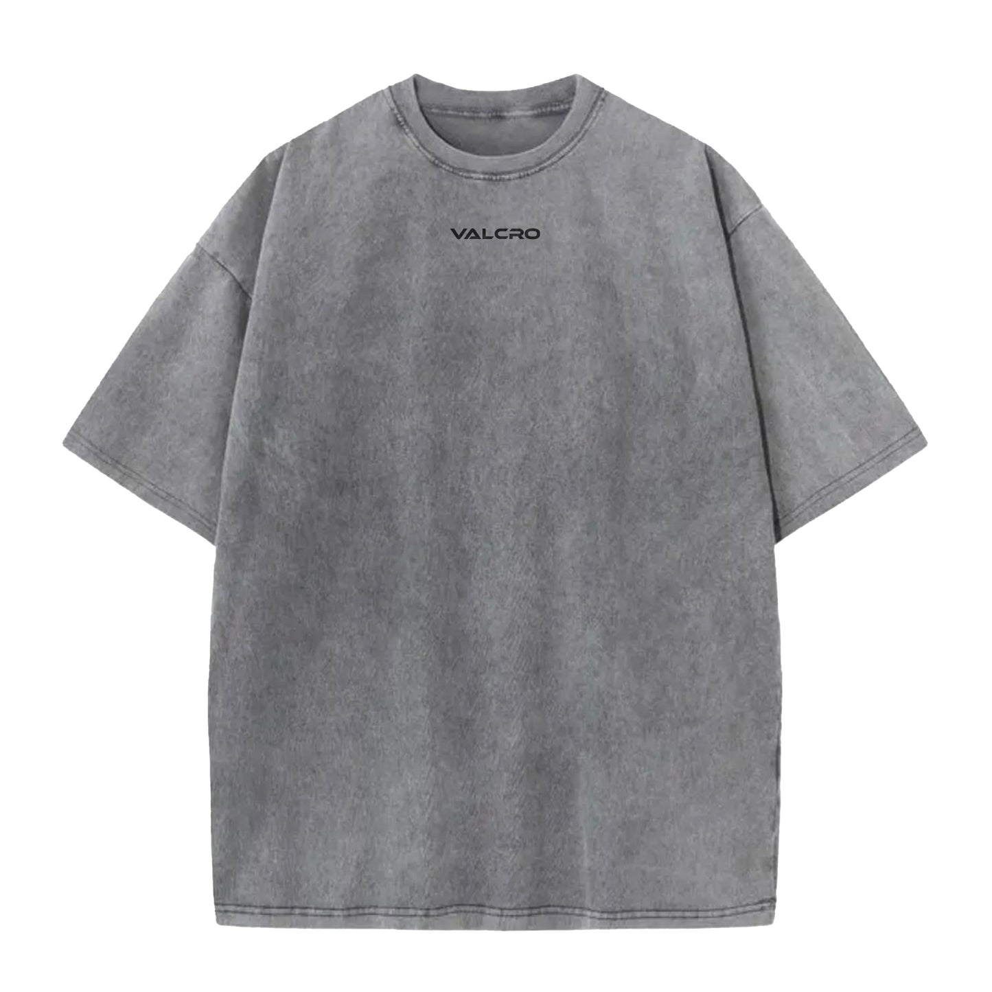 Valcro Washed Tshirts Gray